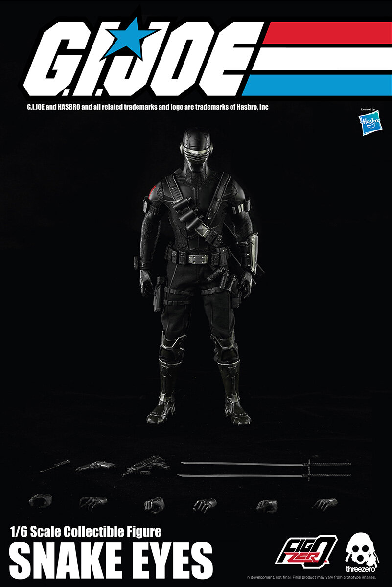 G.I.ジョー – 1/6 スネークアイズが現在予約販売中！ — THREEZERO BLOG JP